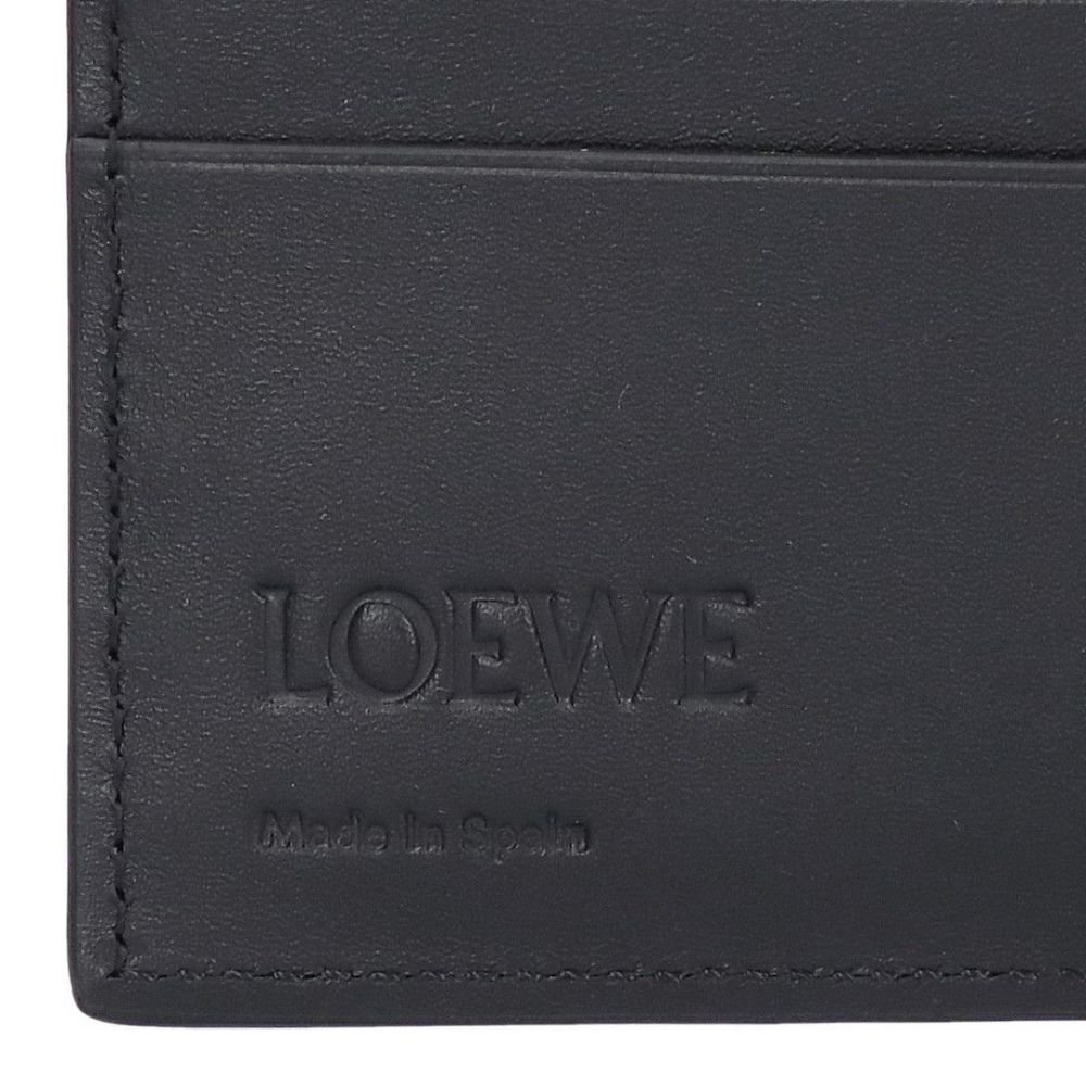 ロエベ LOEWE メンズ 折財布 二つ折財布 小銭入れ付き パズルエッジ C510501X16 1100 BLACK