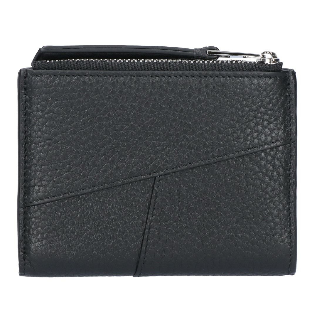ロエベ LOEWE 折財布 二つ折り財布 コンパクト財布 パズルエッジ C510W73X14 1100 BLACK