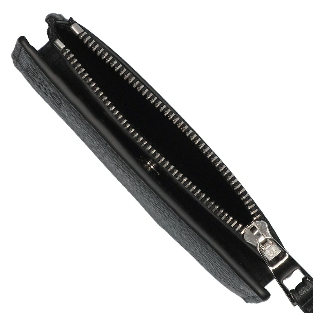 ロエベ LOEWE 折財布 二つ折り財布 コンパクト財布 パズルエッジ C510W73X14 1100 BLACK