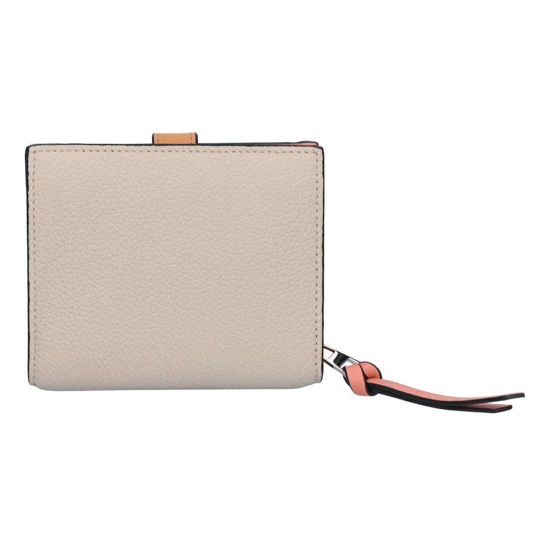 ロエベ LOEWE 折財布 二つ折り財布 コンパクト ジップウォレット C660Z41X02 2463 LIGHT OAT/HONEY