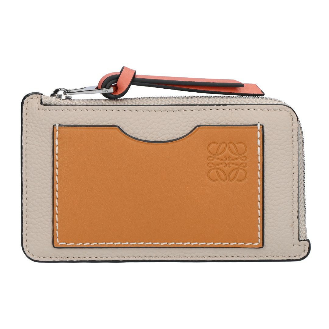 ロエベ LOEWE コインケース カードケース コインカードホルダー 小銭入れ フラグメントケース C660Z40X07 2463 LIGHT OAT/HONEY【お取り寄せ】