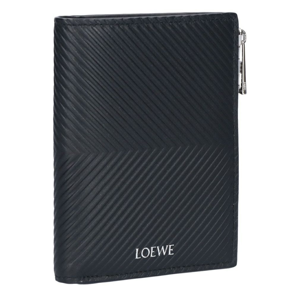ロエベ LOEWE 折財布 二つ折り財布 スリムコンパクト ウォレット C779W73X01 1100 BLACK