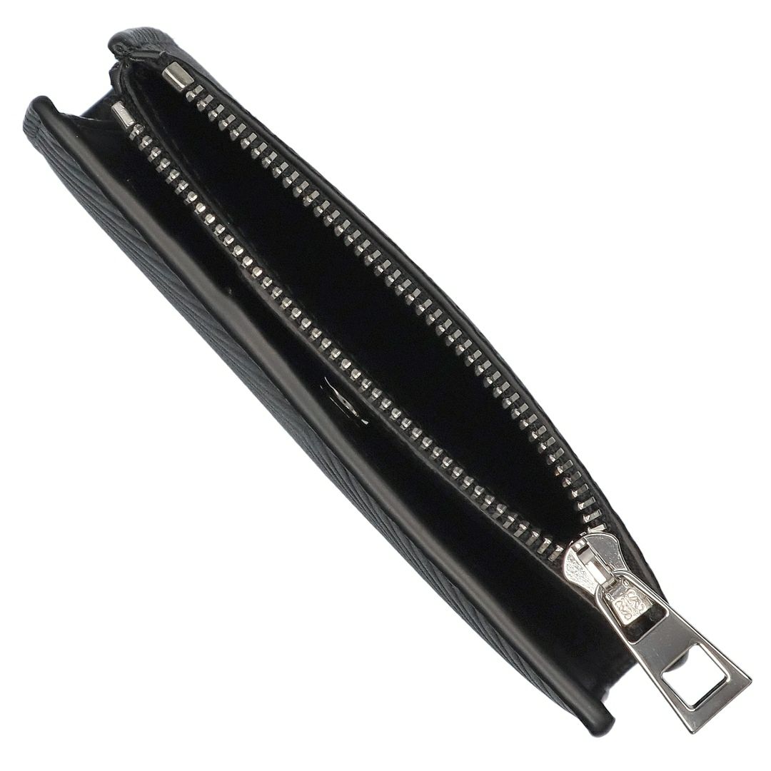 ロエベ LOEWE 折財布 二つ折り財布 スリムコンパクト ウォレット C779W73X01 1100 BLACK