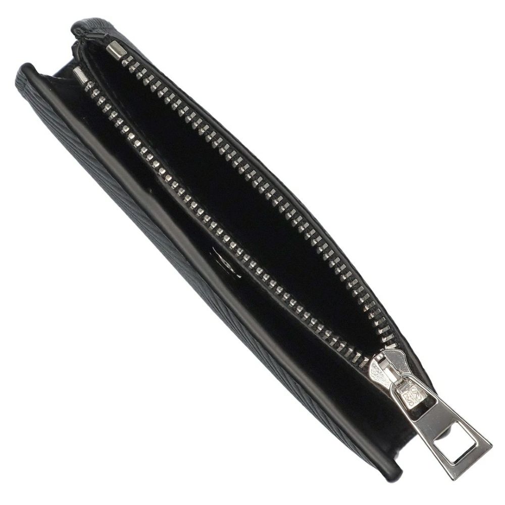 ロエベ LOEWE 折財布 二つ折り財布 スリムコンパクト ウォレット C779W73X01 1100 BLACK