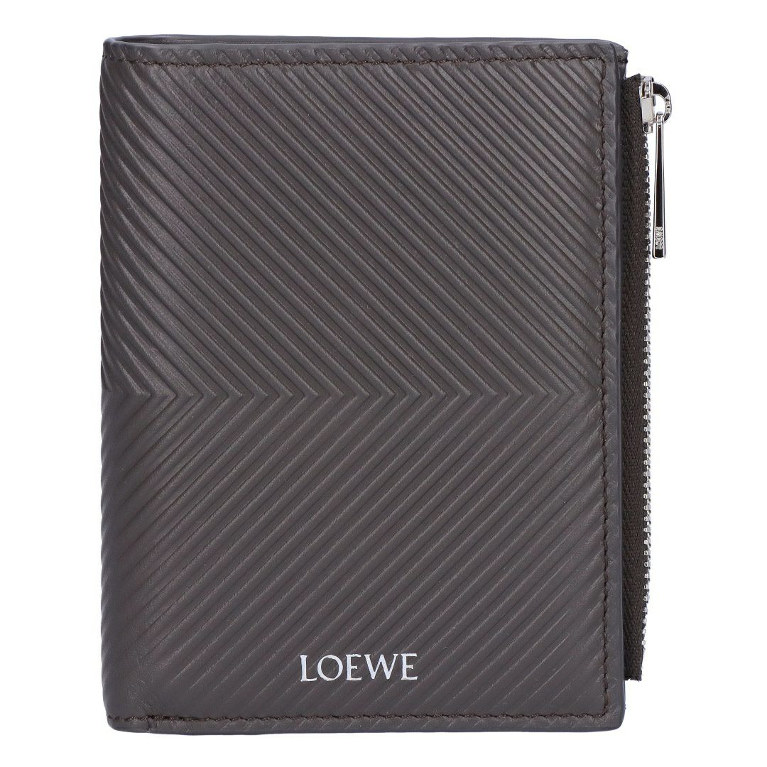 ロエベ LOEWE 折財布 二つ折り財布 スリムコンパクト ウォレット C779W73X01 1220 DARK GREY