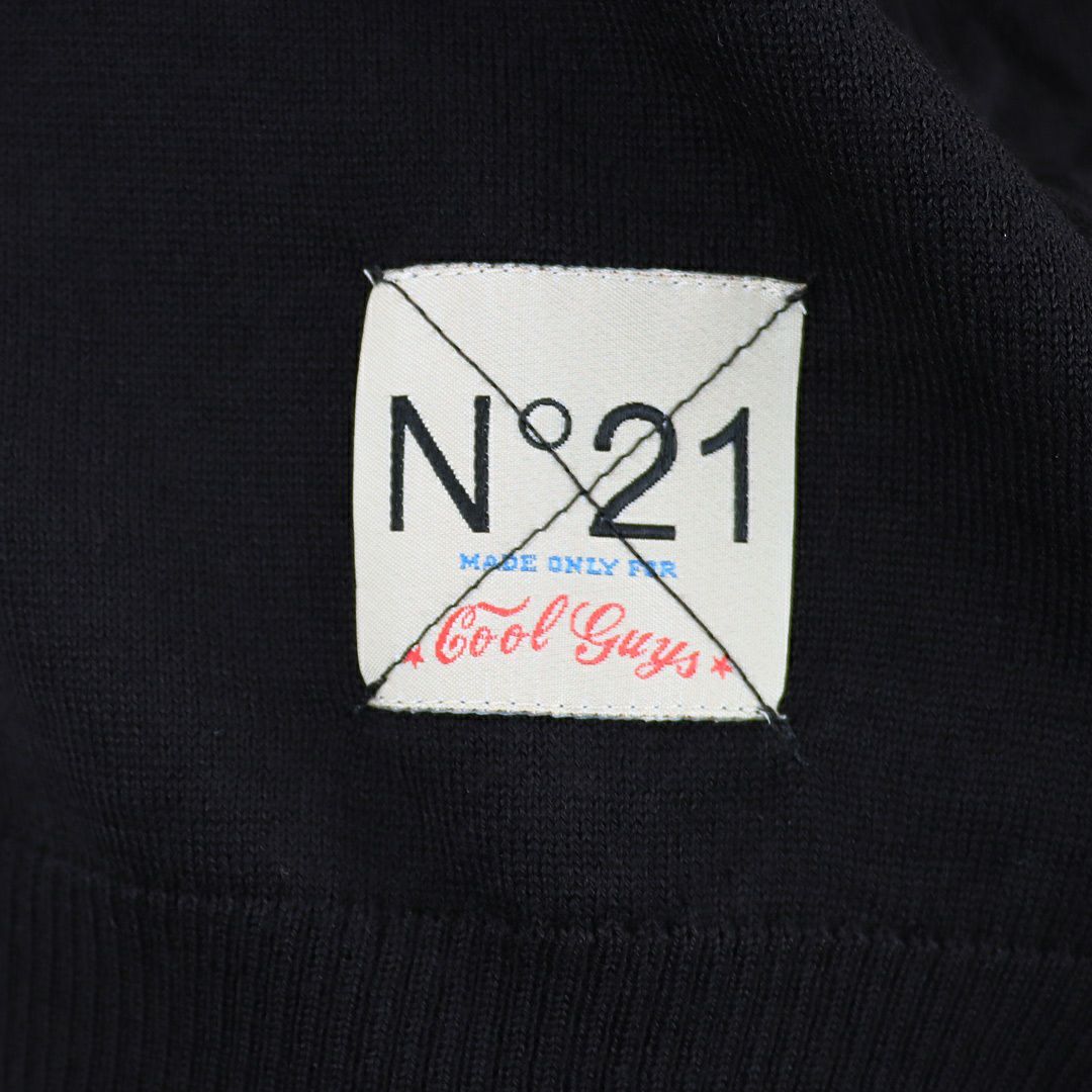 ヌメロヴェントゥーノ N°21 キッズ レディース ニット セーター プルオーバー N2108 0N900 ブラック