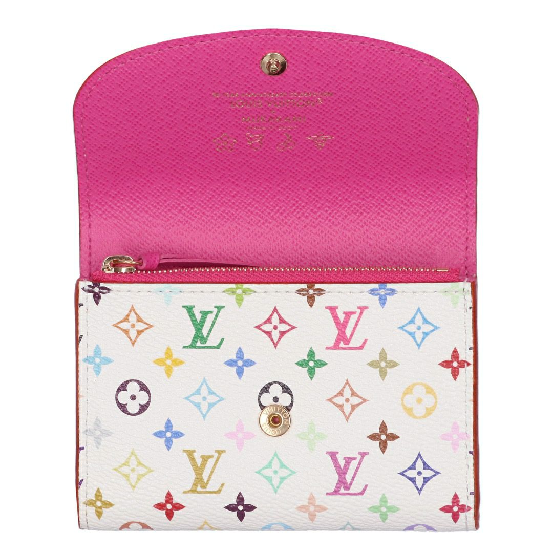 ルイヴィトン LOUIS VUITTON 村上隆 折財布 三つ折り財布 LV×TM ポルトモネ･ロザリ M13399