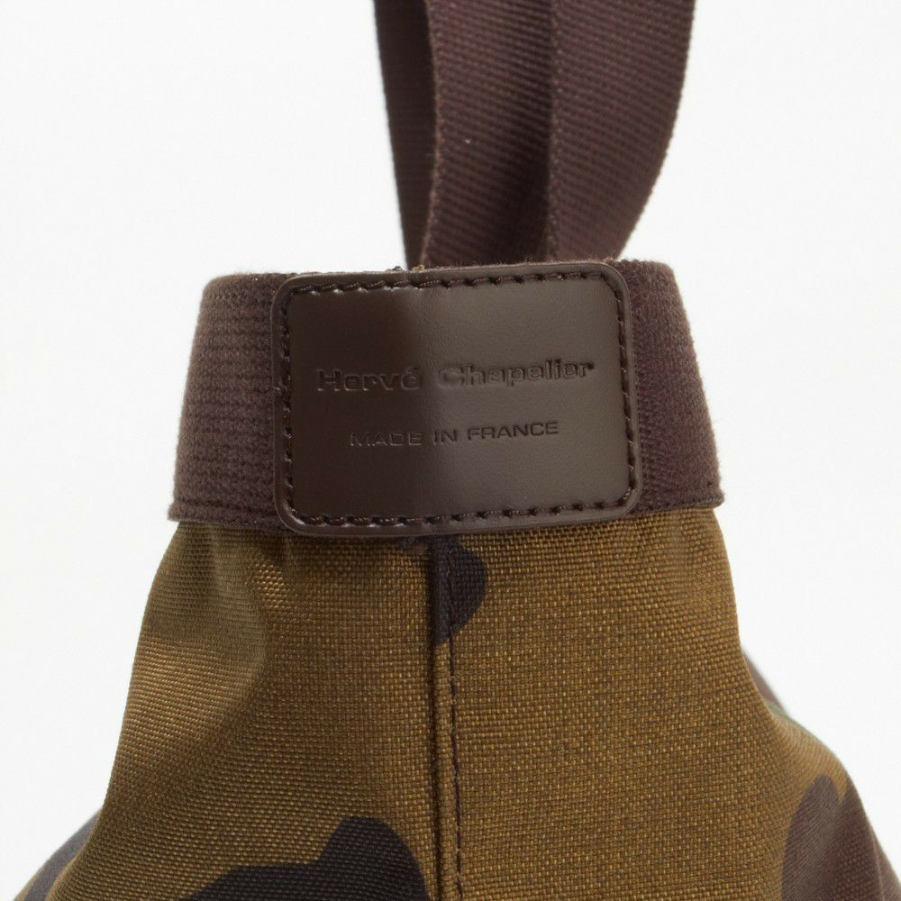 エルベシャプリエ バッグ HERVE CHAPELIER 725W コーデュラ舟型 トートバッグ（L） 4969 Foret Moka