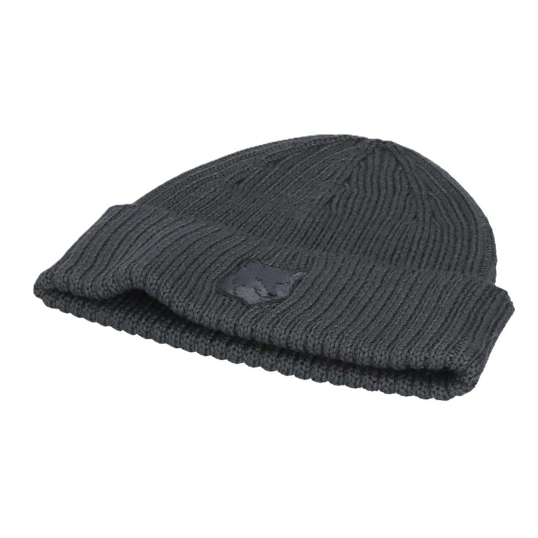 メゾンキツネ MAISON KITSUNE 帽子 ニット帽 PM06111KT1022 フォクスヘッドビーニー