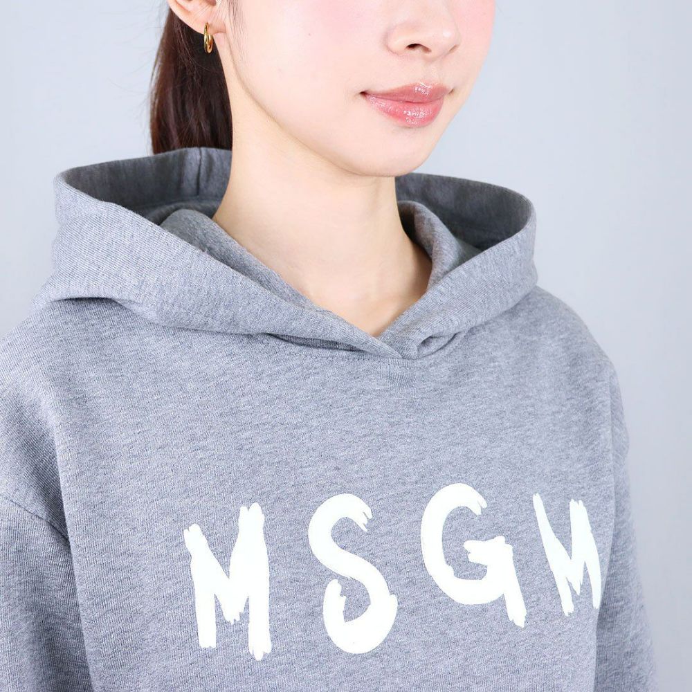 エムエスジーエム MSGM キッズ レディース ロゴ トレーナー スウェット フーディ パーカー プルオーバー JUHS019 UNI
