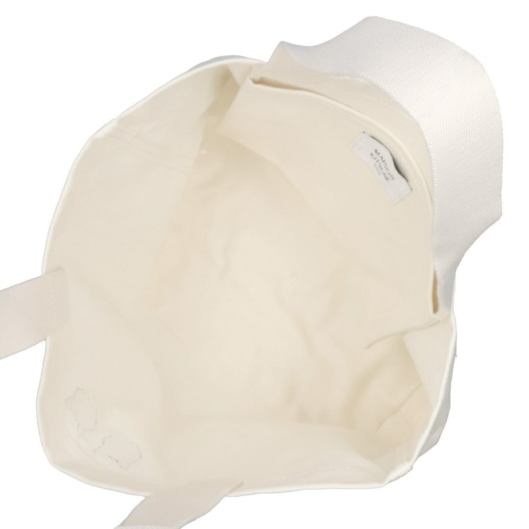 メゾンキツネ MAISON KITSUNE トート バッグ ダブル ボールド フォックスヘッドパッチ OW511CFWW0096 P700 ECRU