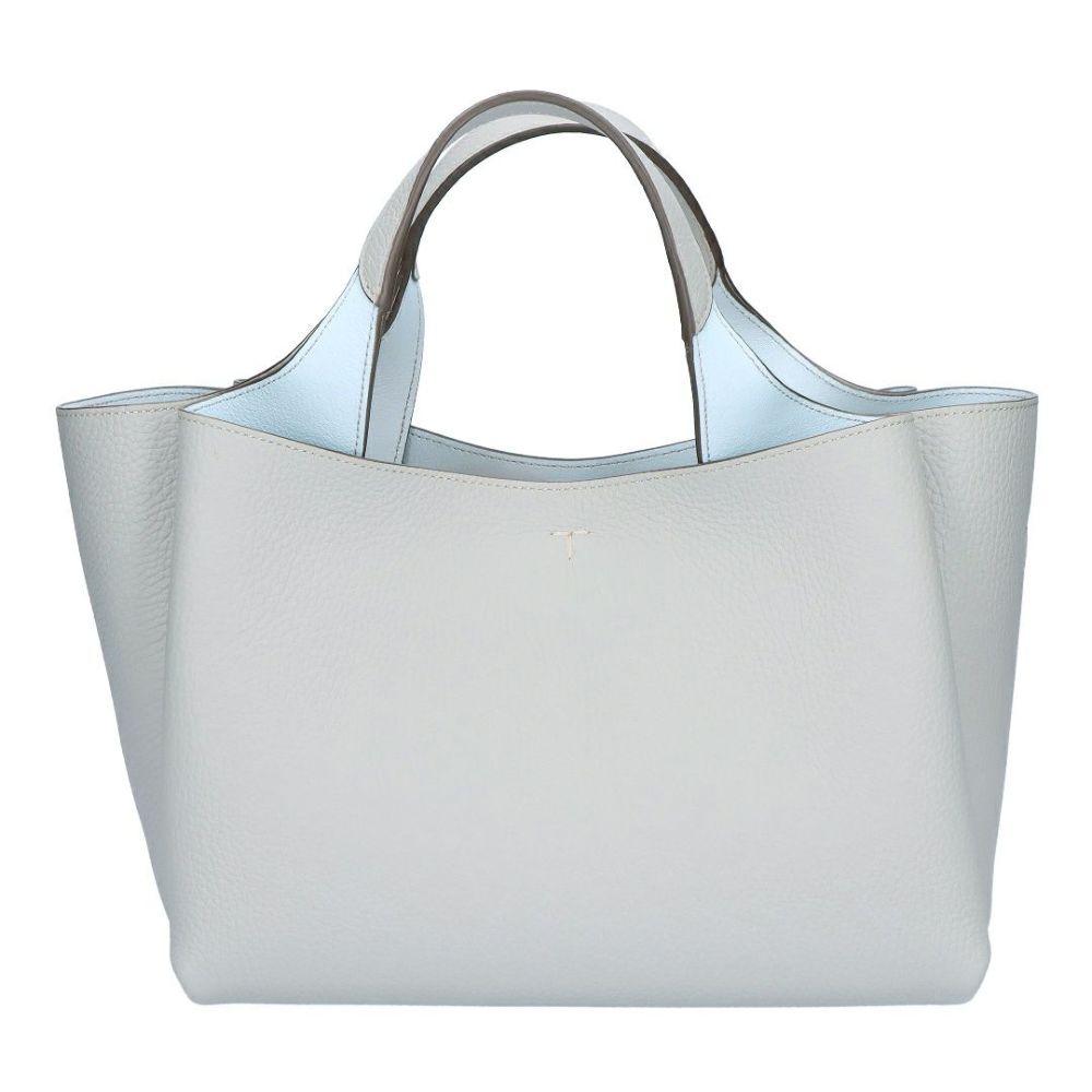 トッズ TODS 2WAYバッグ Tタイムレス XBWAPAFL100 QRI 4L15 GREY SKY BLUE レザー バッグ ミニ