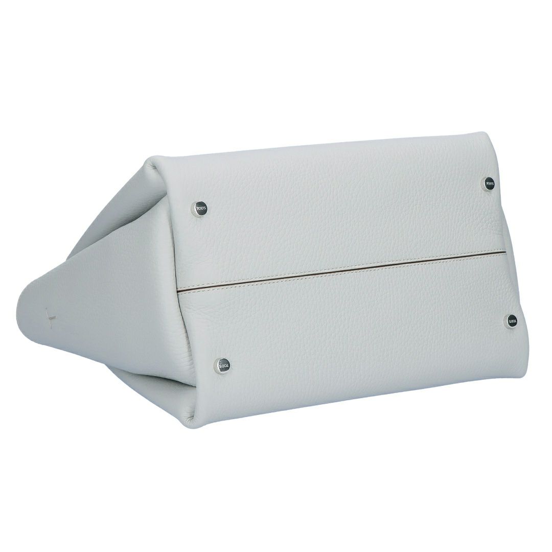 トッズ TODS 2WAYバッグ Tタイムレス XBWAPAFL100 QRI 4L15 GREY SKY BLUE レザー バッグ ミニ