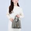 トッズ TODS 2WAYバッグ Tタイムレス XBWTSBA9100 XSO C404 GRAY レザーショッピングバッグ ミニ