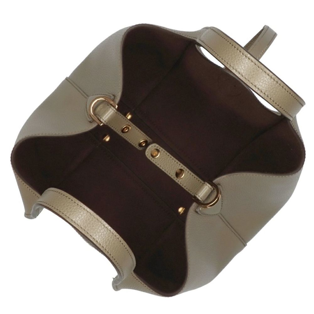 トッズ TODS 2WAYバッグ Tタイムレス XBWTSBA9100 XSO C404 GRAY レザーショッピングバッグ ミニ