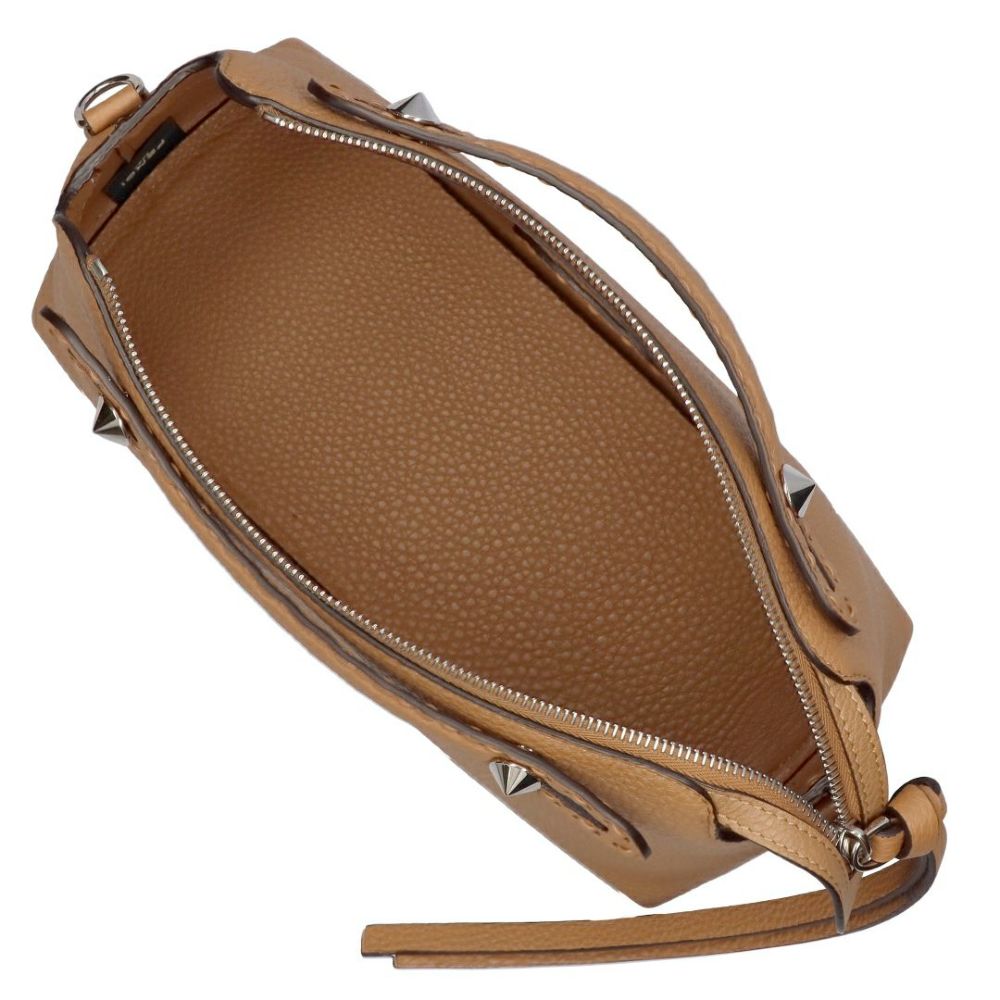 フェンディ FENDI 2WAYバッグ バイ ザ ウェイ セレリア ミディアム 8BL155 ASU2-F0EMR CAPPUCCINO+PALLADIO 192目の手縫いステッチ入り