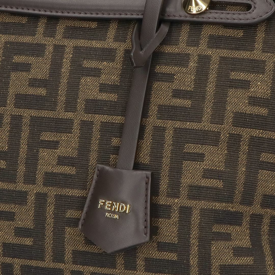 フェンディ FENDI 2WAYバッグ バイ ザ ウェイ ソフト ミディアム 8BL155 AFPM-F1GL7 BROWN＋REAL EBONY