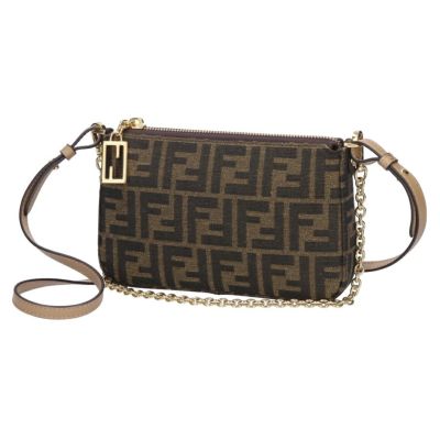 フェンディ FENDI 3WAYバッグ ミニバッグ バゲット チェーンウォレット