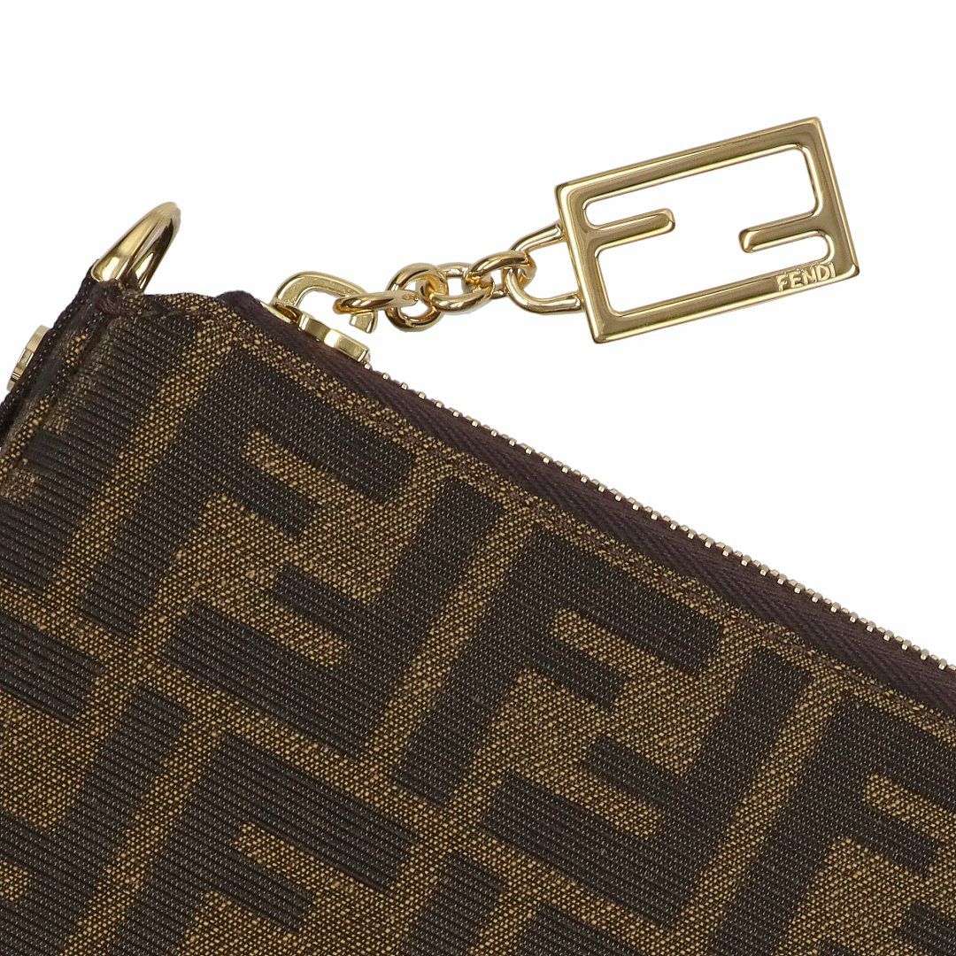 フェンディ FENDI ショルダーバッグ バゲット スリム クラッチ 8BS073 AD23-F1GE3 TAB.MR+SAND+OS