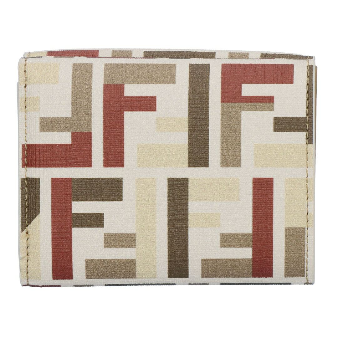 フェンディ FENDI 折財布 三つ折財布 FENDI ROMA 8M0480 AV1Y-F1TVK MLC+GREZZO+OS