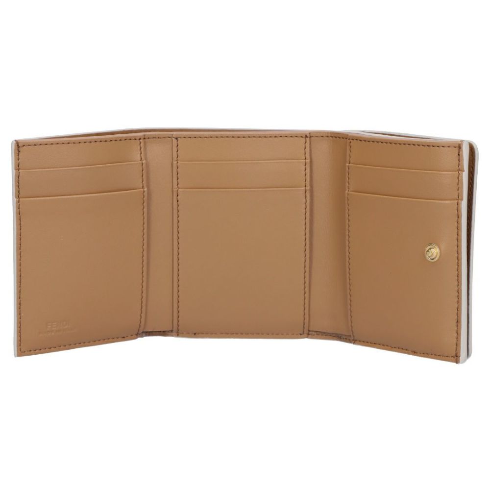 フェンディ FENDI 折財布 三つ折財布 FENDI ROMA 8M0480 AV1Y-F1TVK MLC+GREZZO+OS