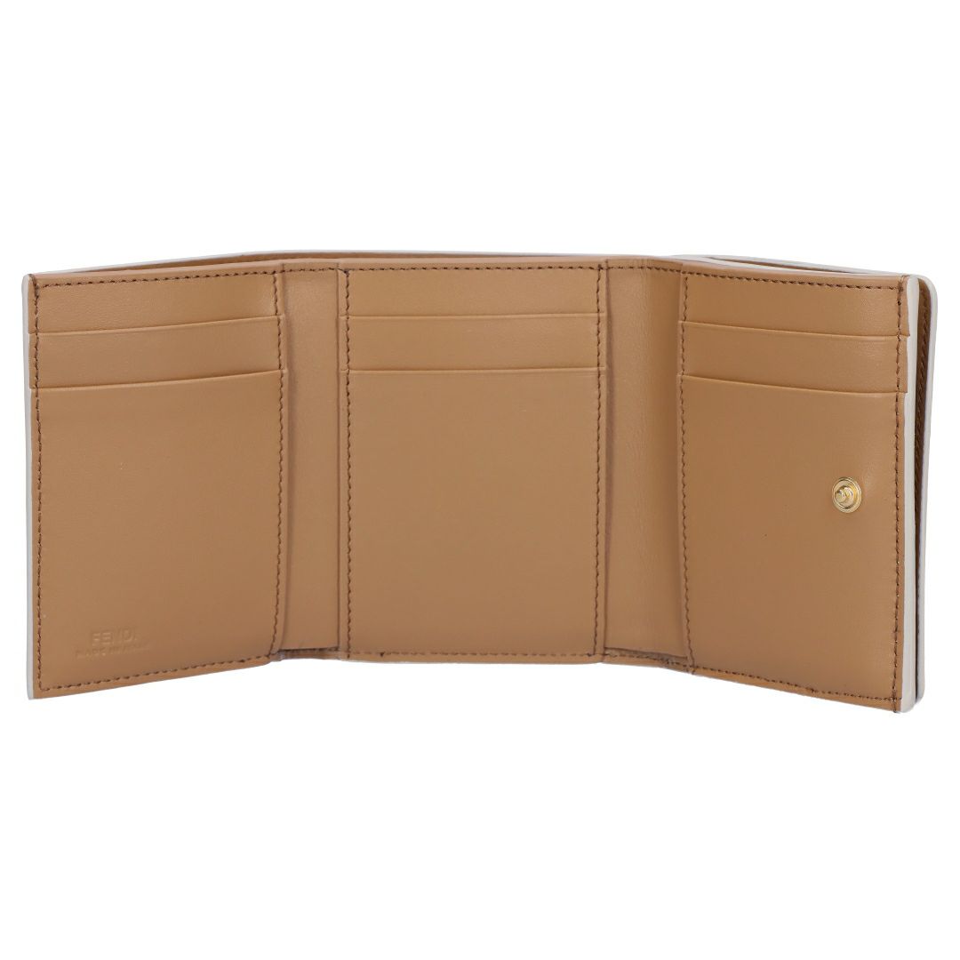 フェンディ FENDI 折財布 三つ折財布 FENDI ROMA 8M0480 AV1Y-F1TVK MLC+GREZZO+OS