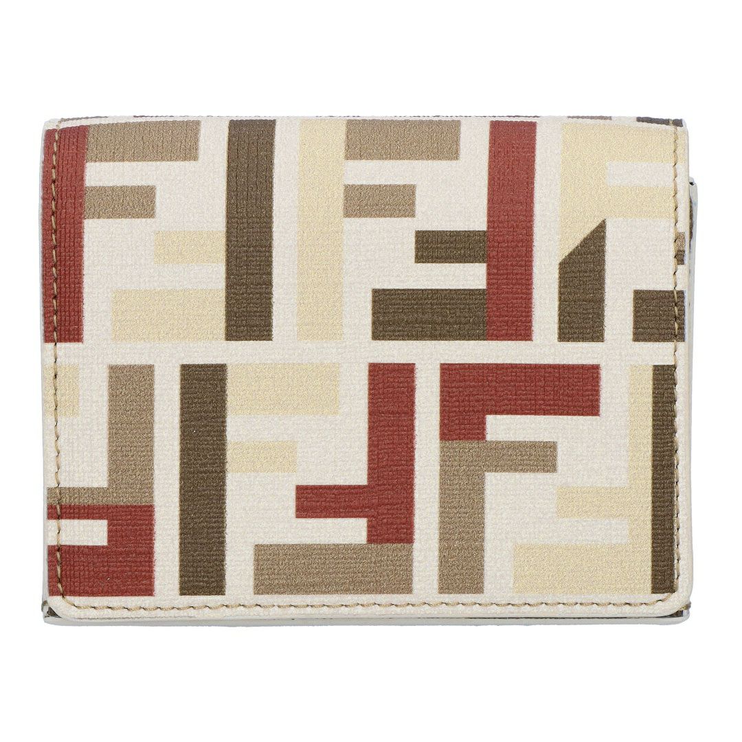 フェンディ FENDI 折財布 三つ折財布 FENDI ROMA 8M0480 AV1Y-F1TVK MLC+GREZZO+OS