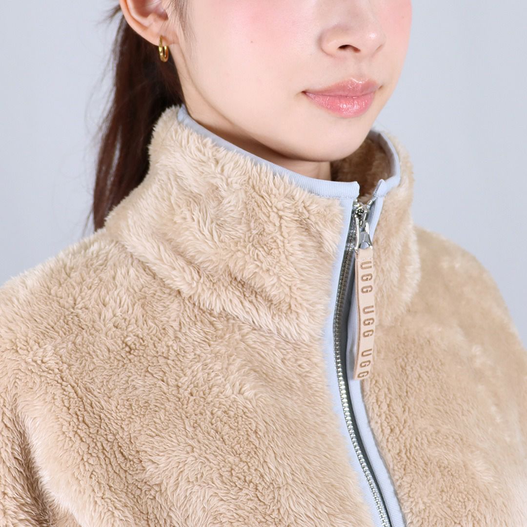 アグ UGG レディースジャケット ボアジャケット フルジップ ジップアップ スタンドカラー W MARLENE SHERPA JACKET II 1134993