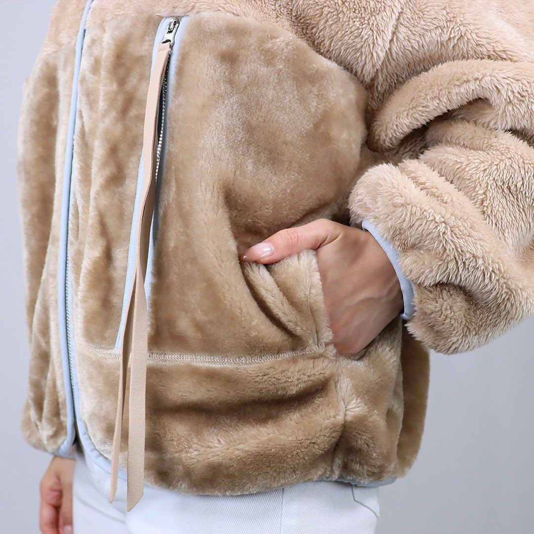 アグ UGG レディースジャケット ボアジャケット フルジップ ジップアップ スタンドカラー W MARLENE SHERPA JACKET II 1134993