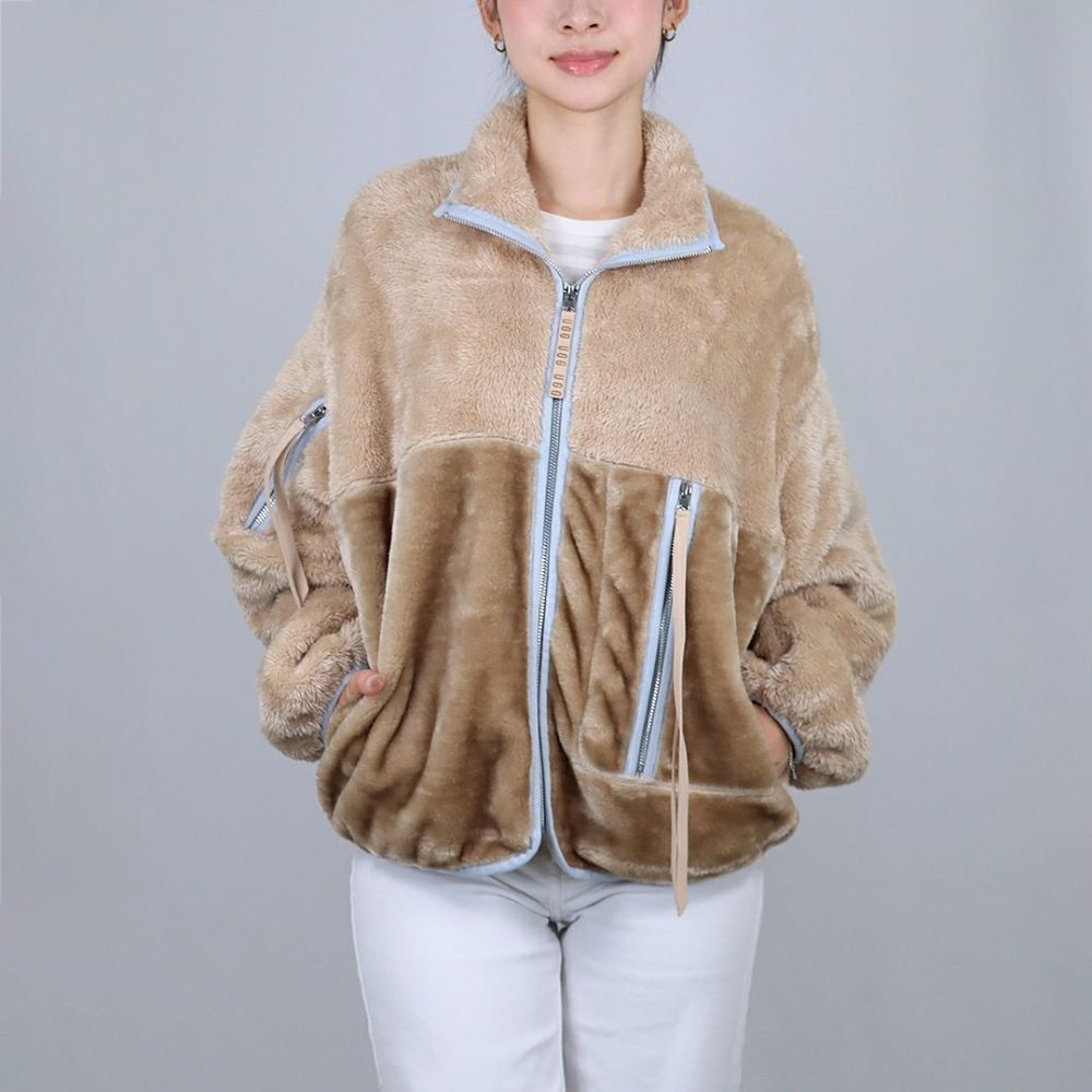 アグ UGG レディースジャケット ボアジャケット フルジップ ジップアップ スタンドカラー W MARLENE SHERPA JACKET II 1134993