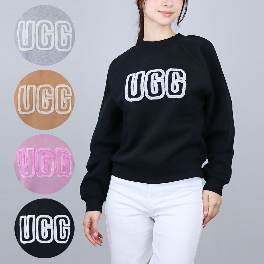 アグ UGG レディース スウェットシャツ プルオーバー トレーナー ロゴスウェット W UGG LOGO CREWNECK 1171477