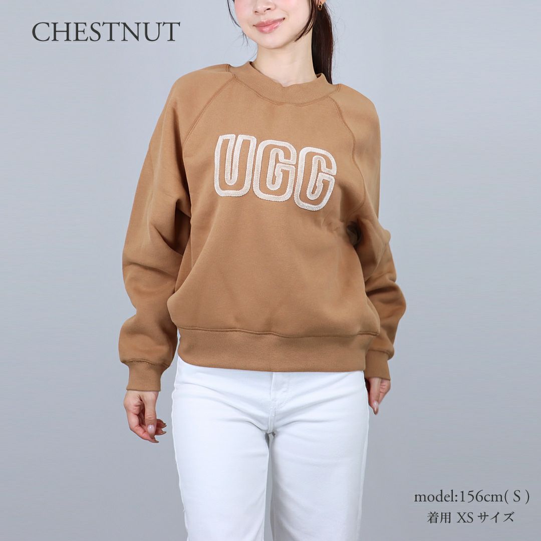 アグ UGG レディース スウェットシャツ プルオーバー トレーナー ロゴスウェット W UGG LOGO CREWNECK 1171477