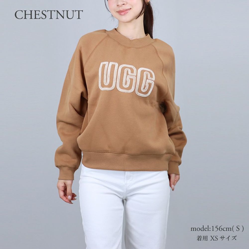 アグ UGG レディース スウェットシャツ プルオーバー トレーナー ロゴスウェット W UGG LOGO CREWNECK 1171477