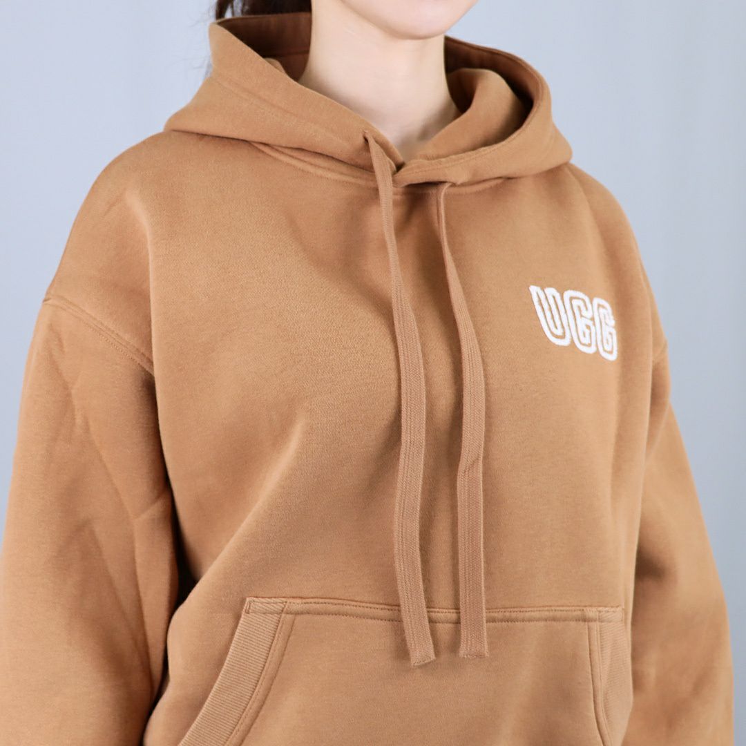 アグ UGG レディース スウェットシャツ プルオーバー レディースパーカー ロゴパーカー フーディ W UGG LOGO HOODIE 1171478