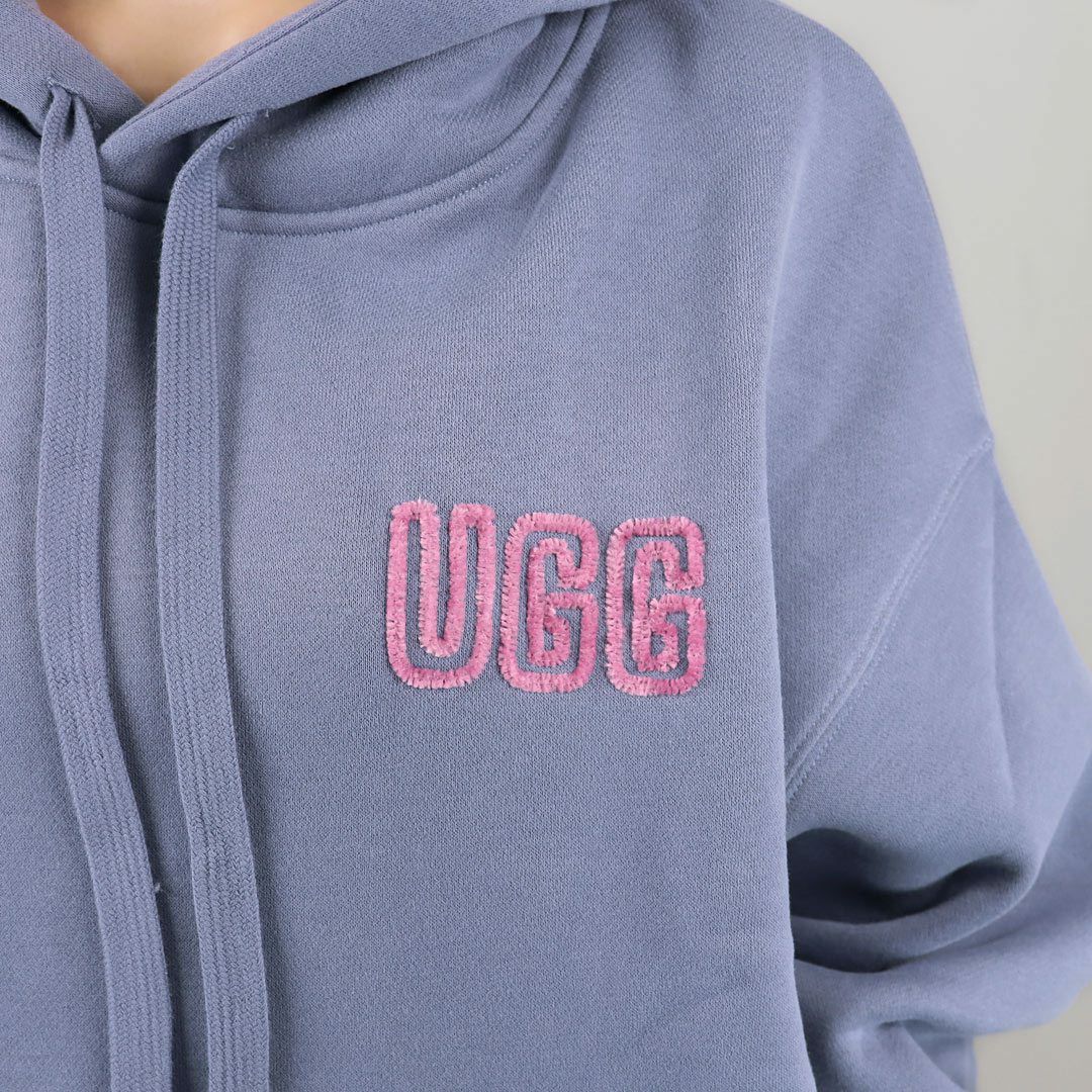 アグ UGG レディース スウェットシャツ プルオーバー レディースパーカー ロゴパーカー フーディ W UGG LOGO HOODIE 1171478