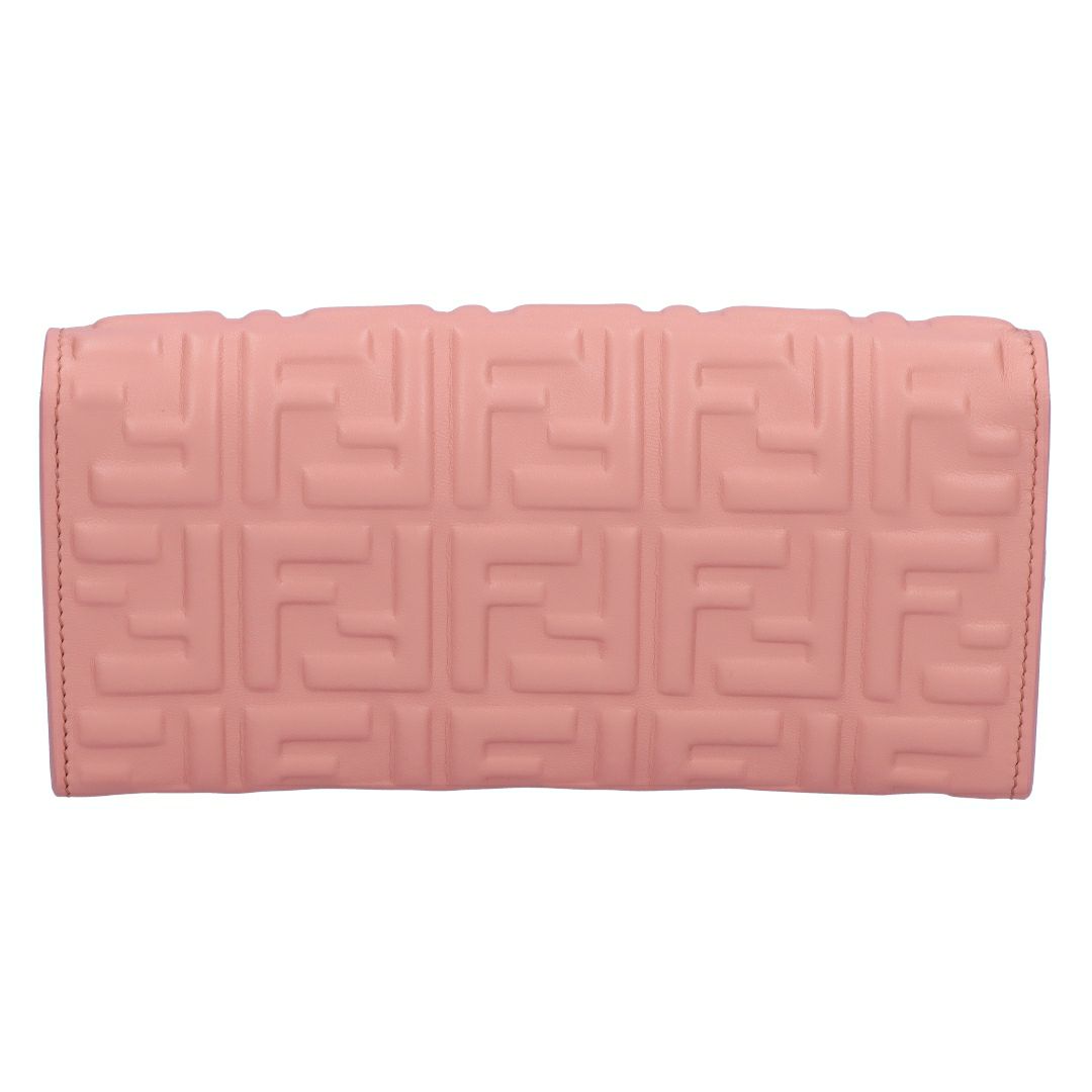 フェンディ FENDI チェーンウォレット 長財布 CONTINENTAL コンチネンタル 8M0365 AAJD F13VM MACARON+SOFT GOLD 【お取り寄せ】