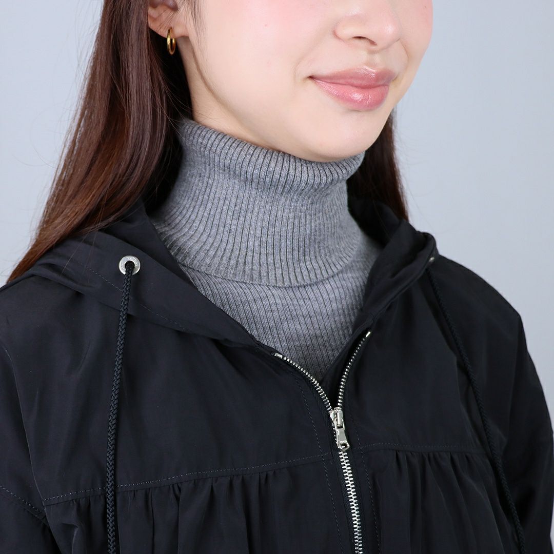 タトラス TATRAS レディース フード ブルゾン ジャケット TELEKIA テレキア LJXA00910 33588 BLACK