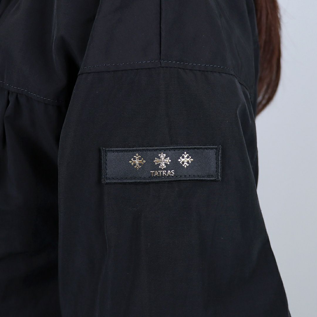 タトラス TATRAS レディース フード ブルゾン ジャケット TELEKIA テレキア LJXA00910 33588 BLACK