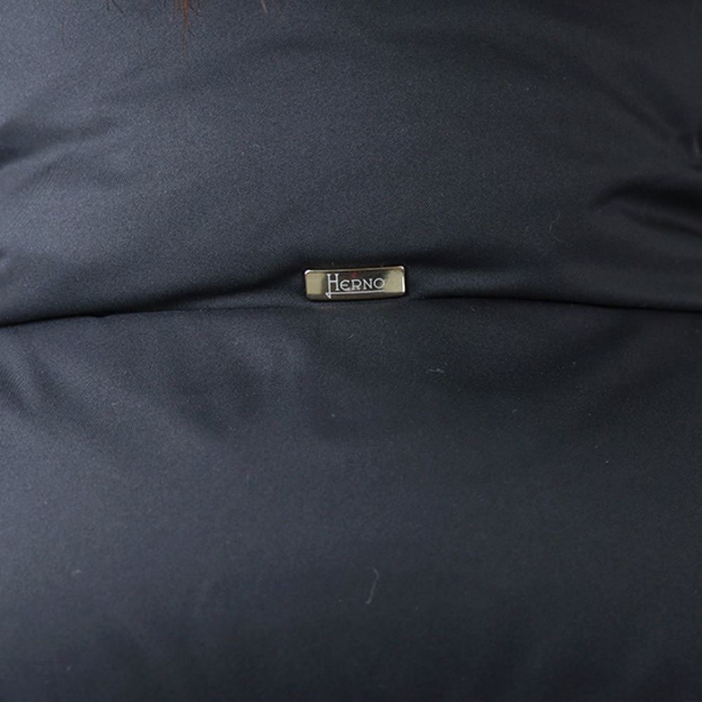 ヘルノ HERNO レディースダウン ダウンジャケット アンデール フェイクファー PI002141D 12414Z 9300 BLACK