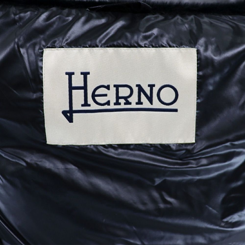 ヘルノ HERNO レディースダウン ダウンジャケット アンデール フェイクファー PI002141D 12414Z 9300 BLACK
