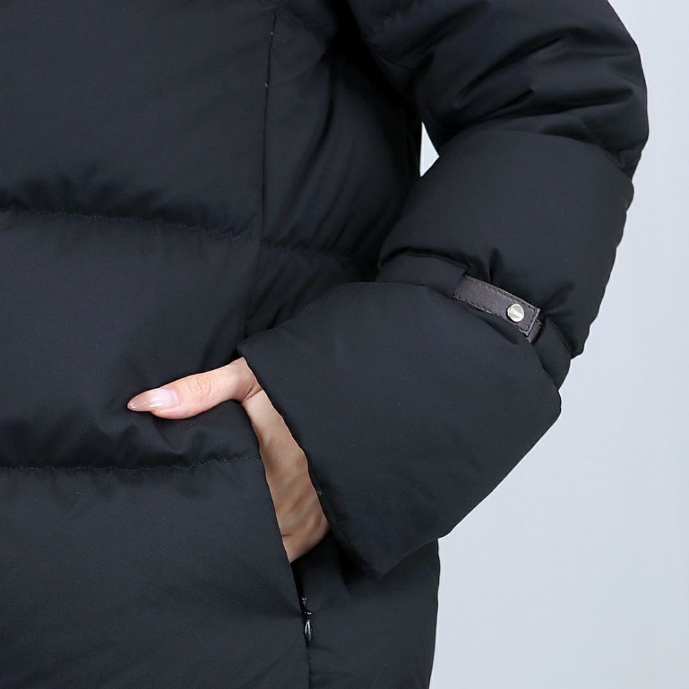 ヘルノ HERNO レディースダウン ダウンジャケット アンデール フェイクファー PI002141D 12414Z 9300 BLACK