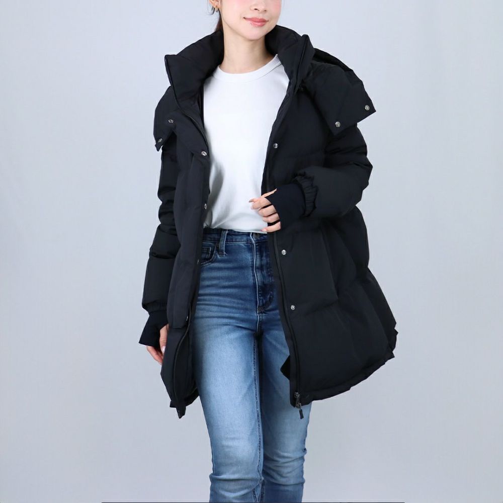 ヘルノ HERNO レディースダウン ダウンジャケット PI002047D 12840 9300 BLACK