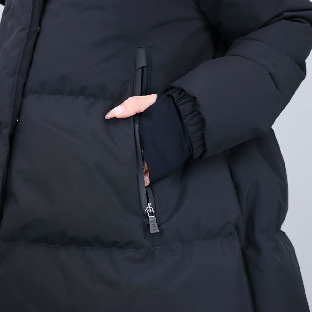 ヘルノ HERNO レディースダウン ダウンジャケット PI002047D 12840 9300 BLACK