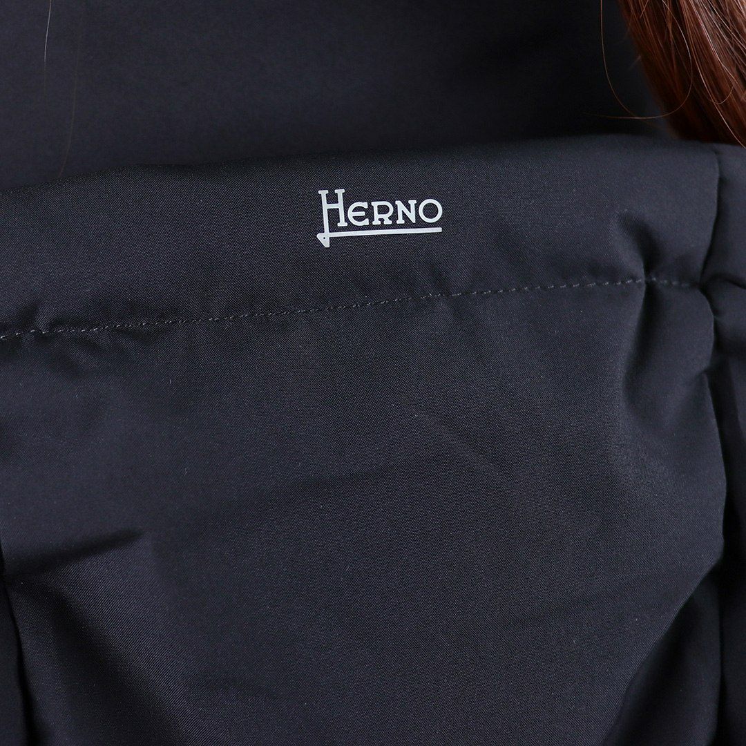 ヘルノ HERNO レディースダウン ダウンジャケット PI002047D 12840 9300 BLACK