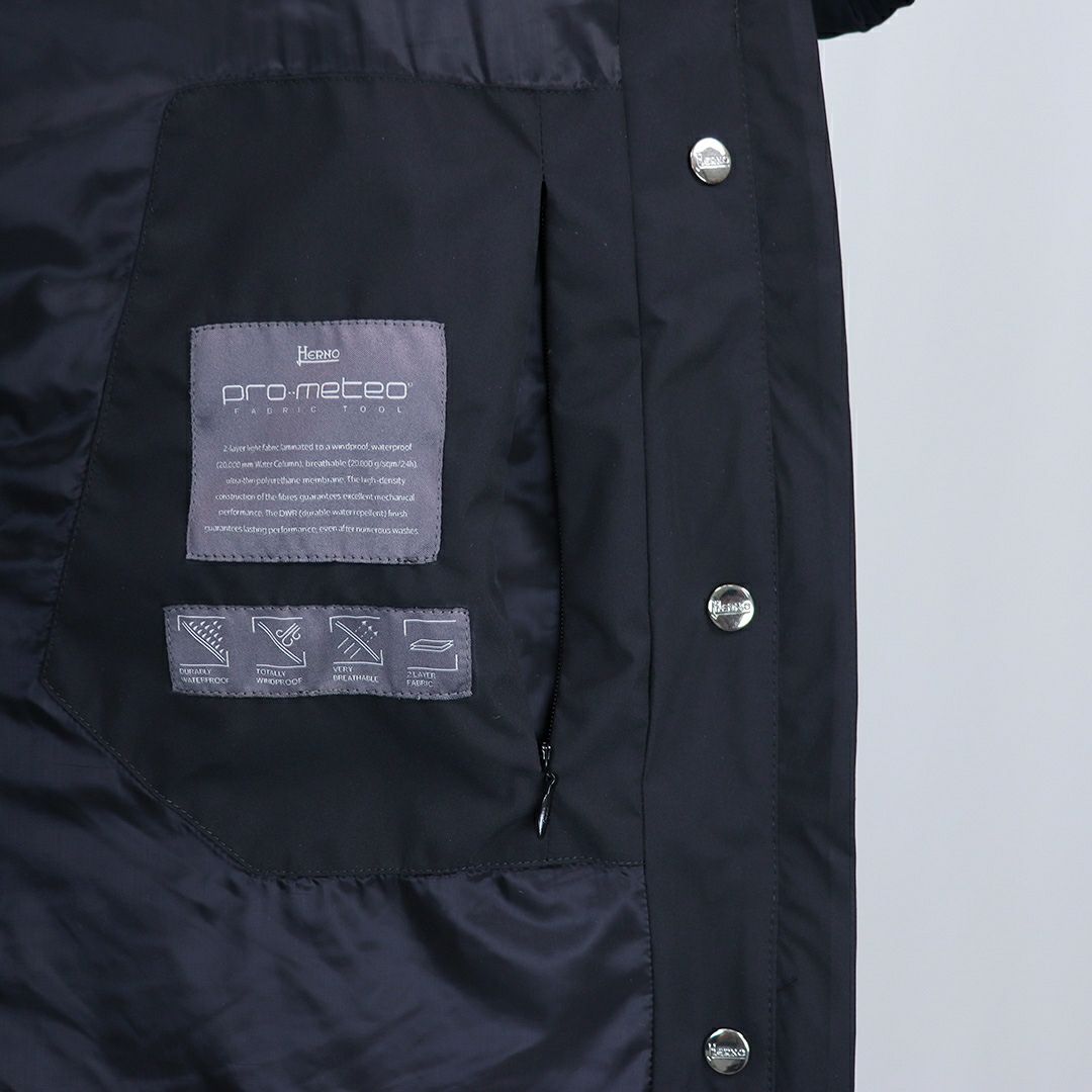 ヘルノ HERNO レディースダウン ダウンジャケット PI002047D 12840 9300 BLACK