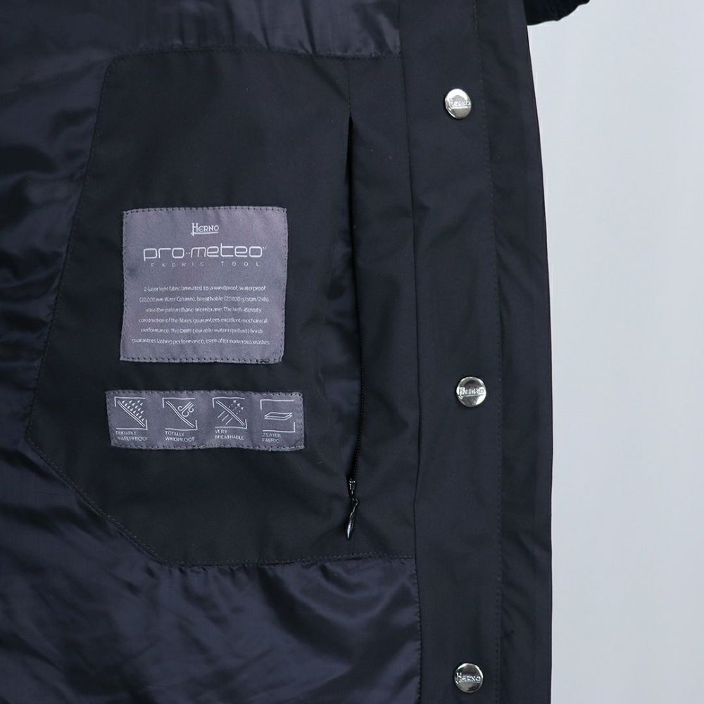 ヘルノ HERNO レディースダウン ダウンジャケット PI002047D 12840 9300 BLACK