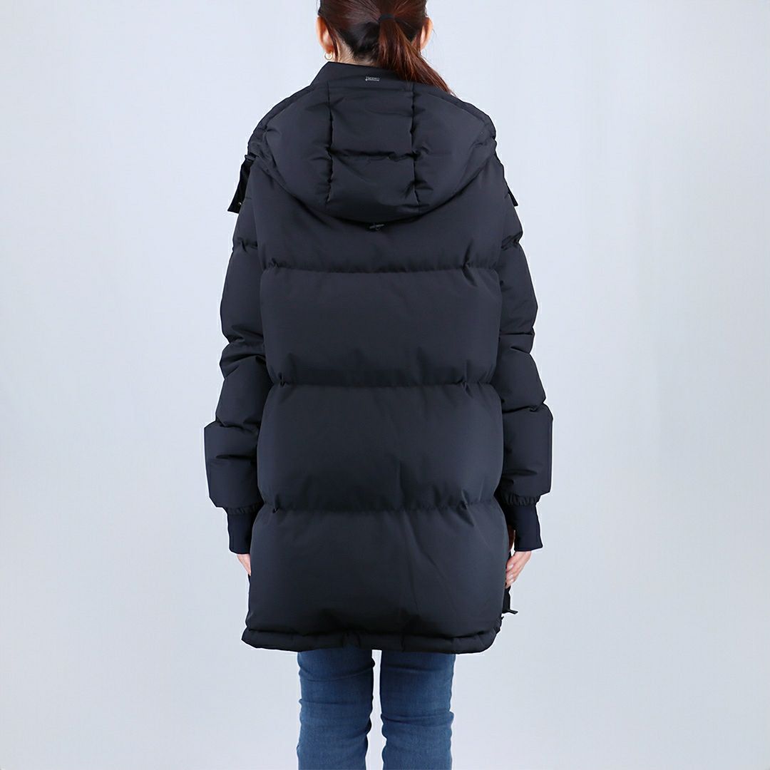 ヘルノ HERNO レディースダウン ダウンジャケット PI002047D 12840 9300 BLACK