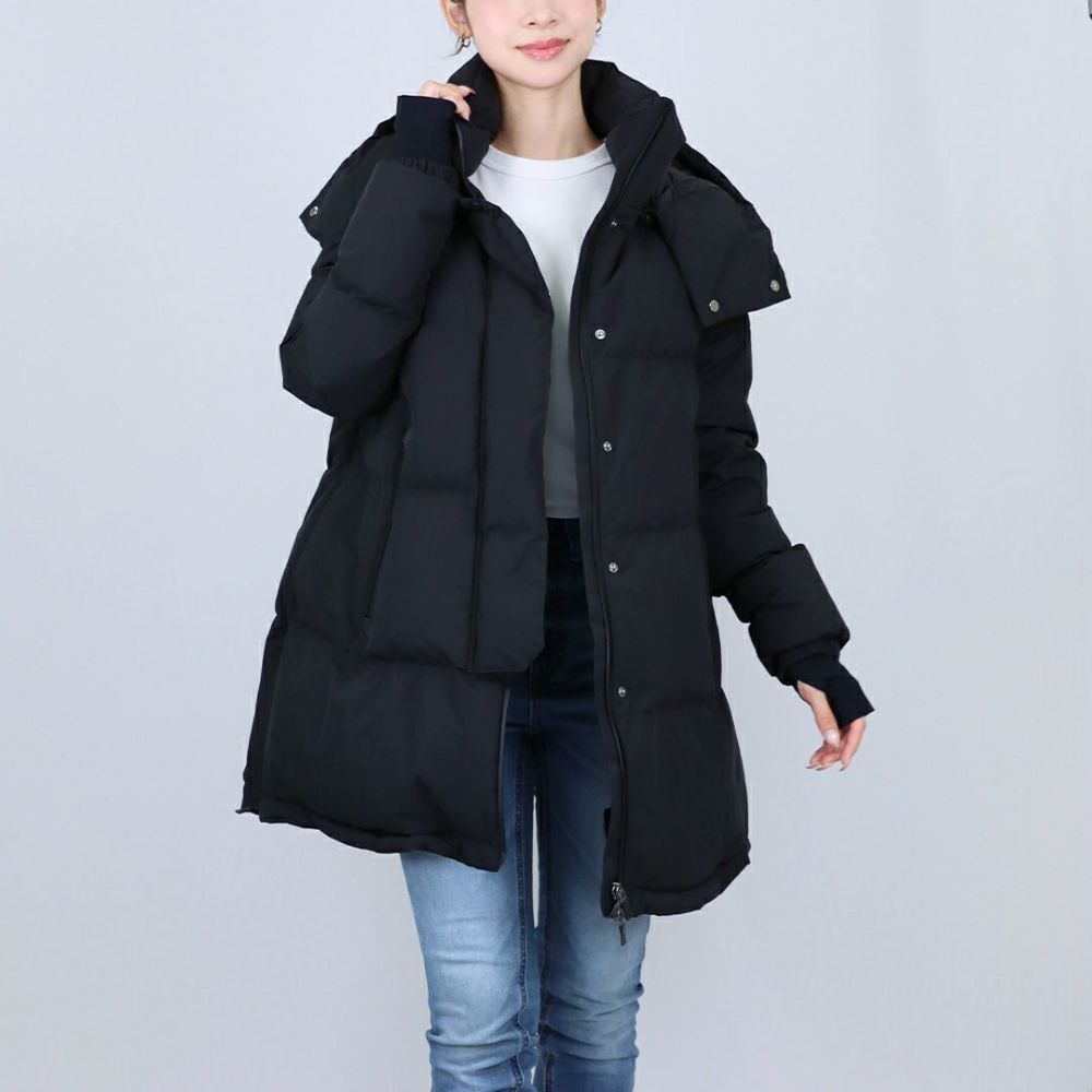 ヘルノ HERNO レディースダウン ダウンジャケット PI002047D 12840 9300 BLACK