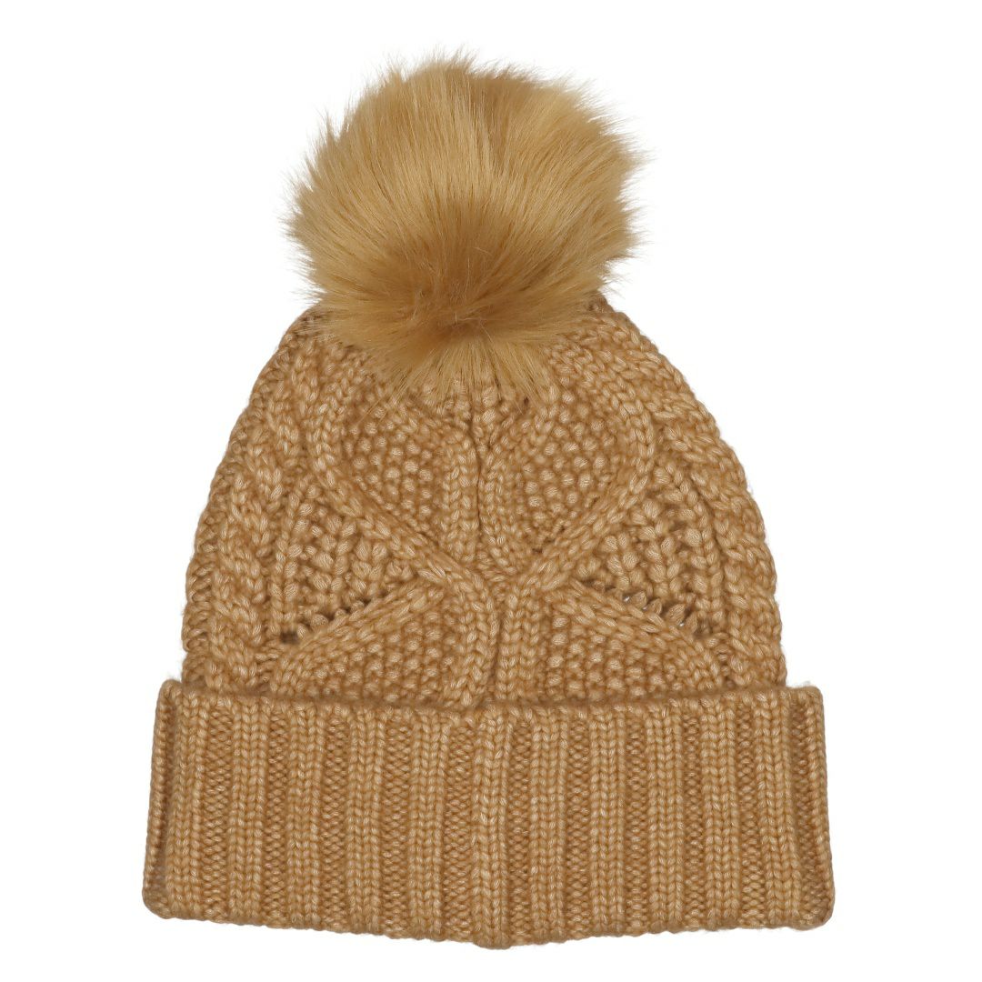 アグ UGG ニットキャップ 帽子 ビーニー CABLE BEANIE WITH POM 100819