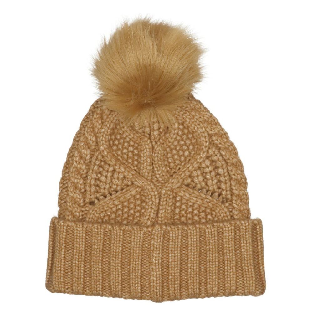 アグ UGG ニットキャップ 帽子 ビーニー CABLE BEANIE WITH POM 100819